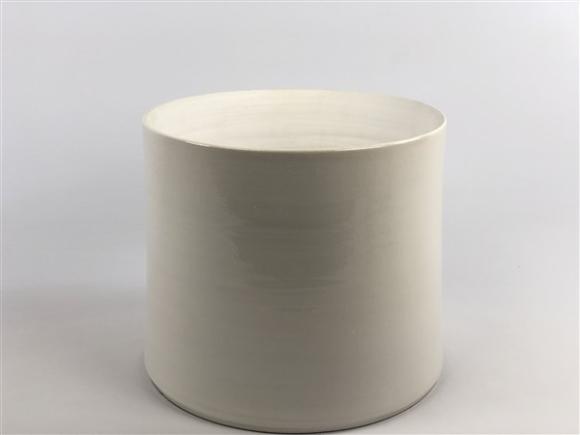 Flowerpot conic beige
