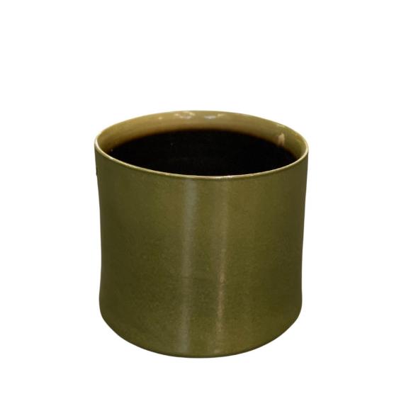 Flowerpot conic verde