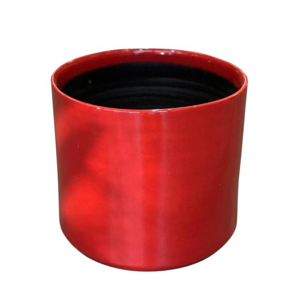 Flowerpot conic red