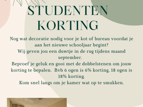 Studentenkorting