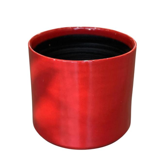 Flowerpot conic red