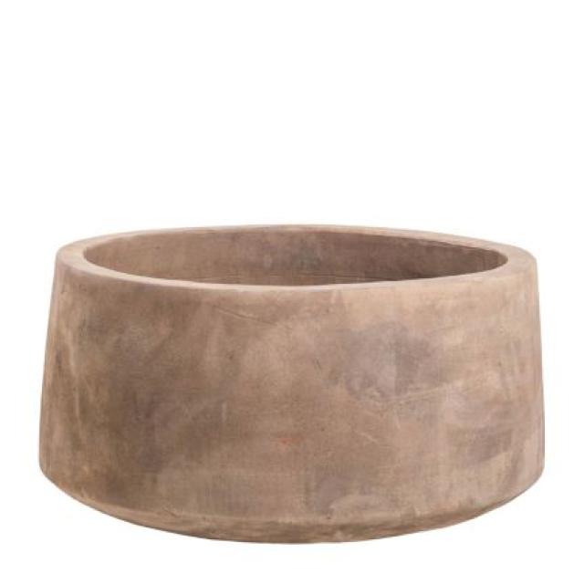 low round pot mterra