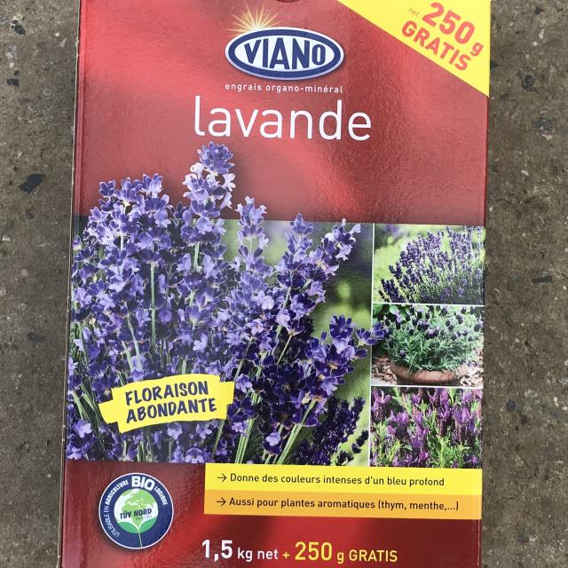 Organische meststof Lavendel