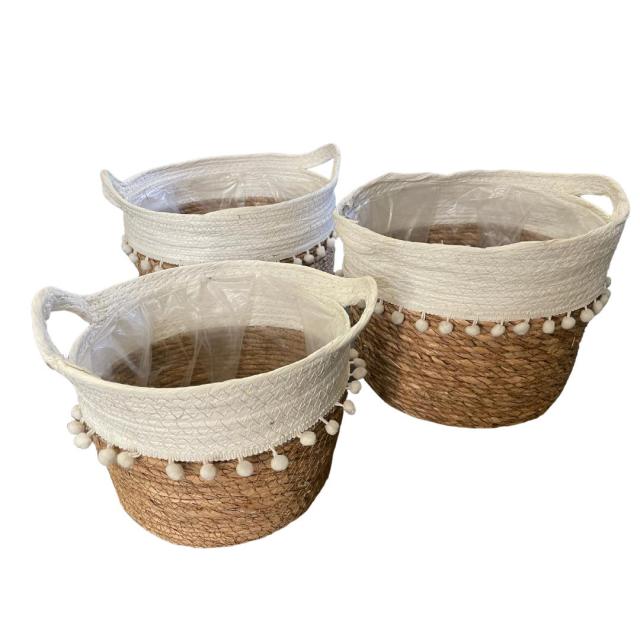 WEAVING ROUND BASKET  31	