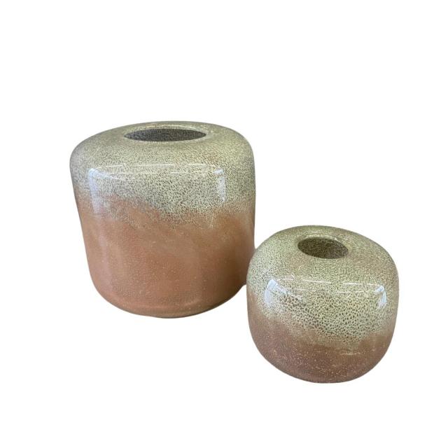 Bulgarglas groen/bruin