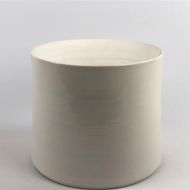 Flowerpot conic beige