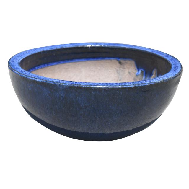 Round bowl blue